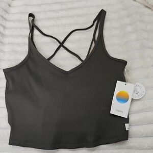 Vuori  Ribbed Crop Top